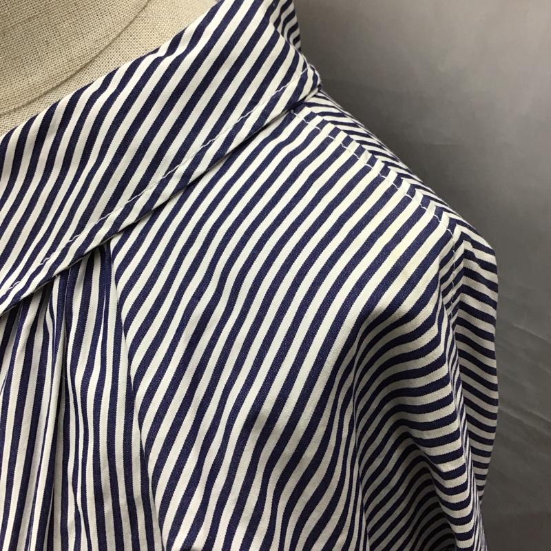アナザーエディション Anather Edition シャツ、ブラウス 長袖 ストライプ マルチカラー / マルチカラー / レディース USED 古着 中古 10123458