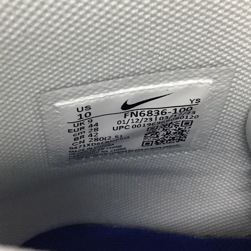 ナイキ NIKE スニーカー スニーカー FN6836-100 TERMINATOR HIGH 28cm 28.0cm ロゴ、文字 白 / ホワイト / X 青 / ブルー / メンズ USED 古着 中古 10117344