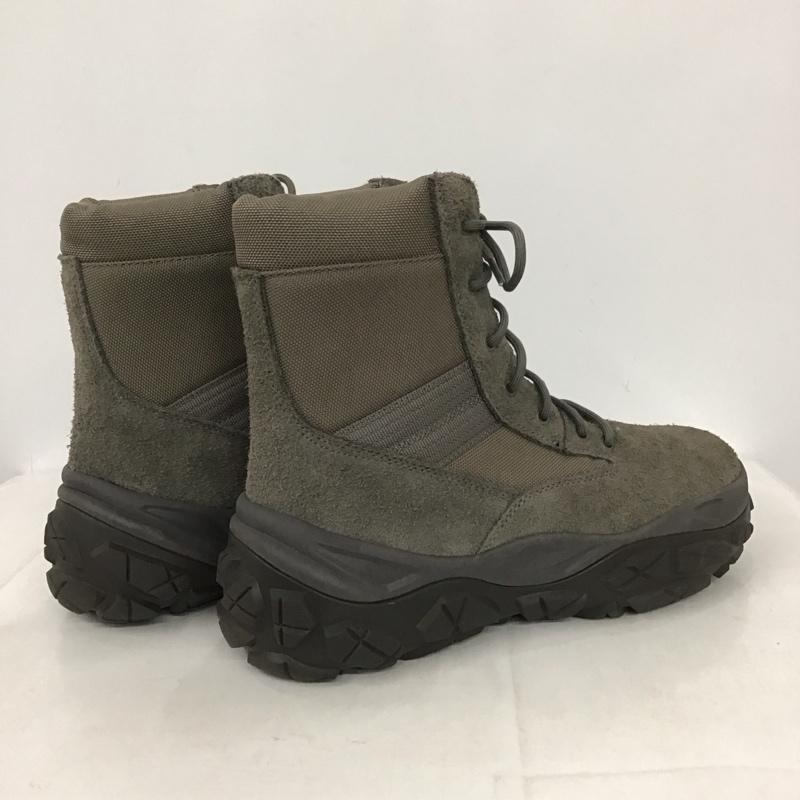 ザラ ZARA ブーツ 一般 2113 420 131 レースアップ ミリタリーブーツ 27.6cm US:10 無地 灰 / グレー / メンズ USED 古着 中古 10132546