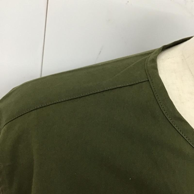 ダブルタップス WTAPS ジャケット、上着 ジャケット、ブレザー 242cwdt-shm04 SCOUTLSNYCOWEATHER 長袖ノーカラージャケット 1 無地 カーキ / カーキ / メンズ USED 古着 中古 10119118