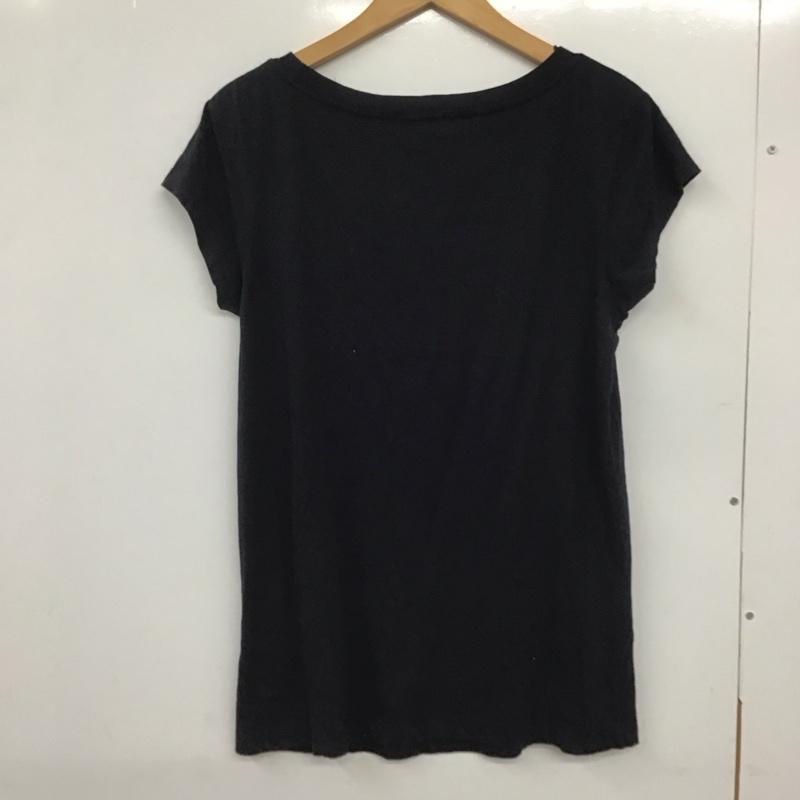 ディーゼル DIESEL Tシャツ 半袖 XL プリント 黒 / ブラック / レディース USED 古着 中古 10133136