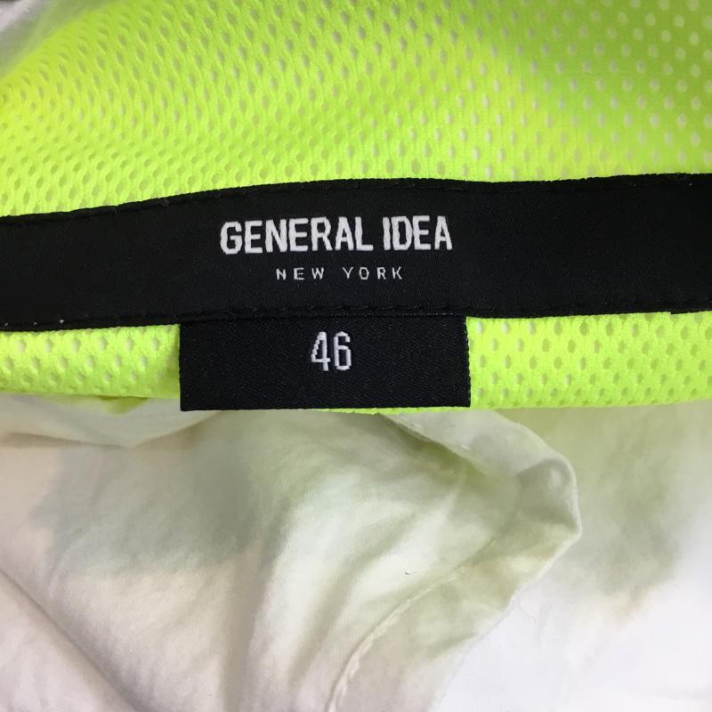 ジェネラルアイデア GENERAL IDEA カットソー 半袖 46 無地 白 / ホワイト / メンズ USED 古着 中古 10046454