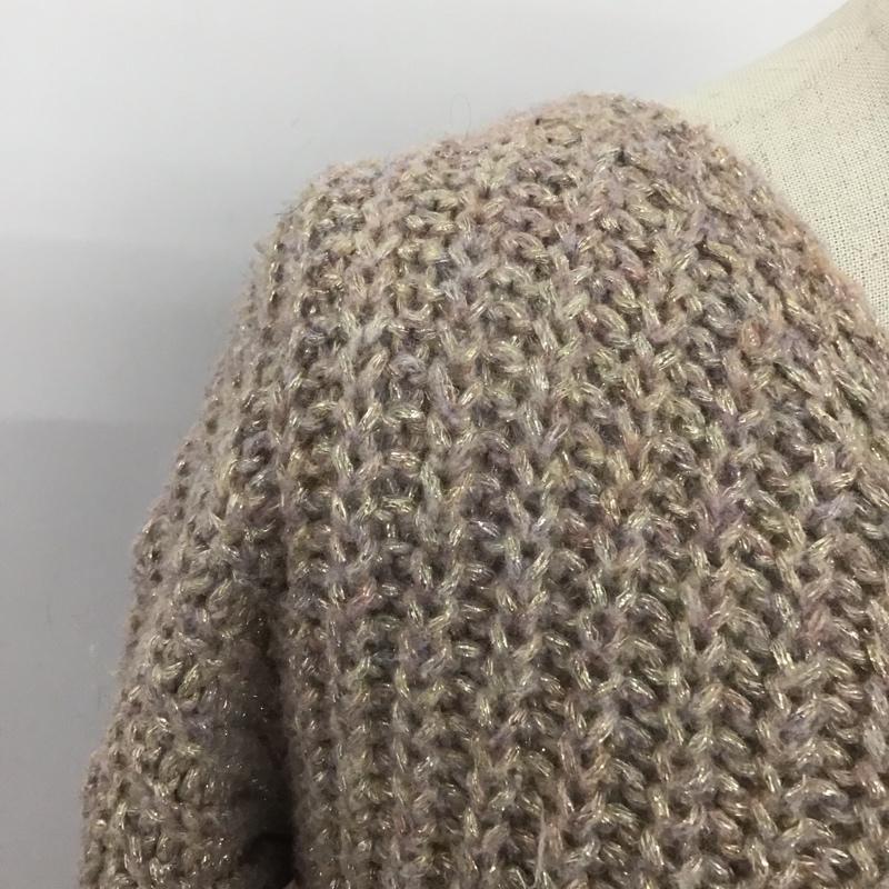 マジェスティックレゴン MAJESTIC LEGON ニット、セーター 長袖 M 無地 マルチカラー / マルチカラー / レディース USED 古着 中古 10124813