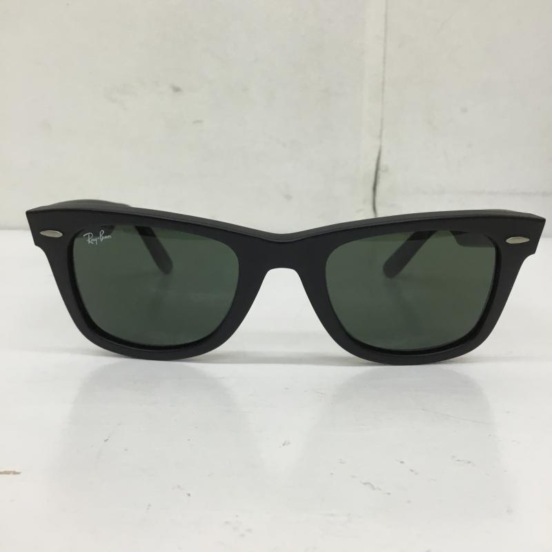 レイバン Ray-Ban めがね・サングラス サングラス RB2140-A ロゴ、文字 黒 / ブラック / X 緑 / グリーン / メンズ USED 古着 中古 10131957