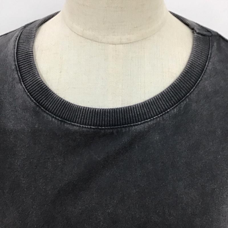ザラ ZARA ワンピース ひざ丈スカート 4770 902 807 袖シアー シースルー パフスリーブ タグ付き カットソー M 花柄 マルチカラー / マルチカラー / レディース USED 古着 中古 10124992