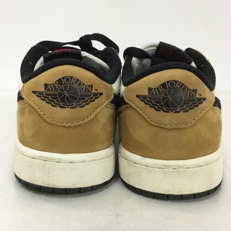 ナイキ NIKE スニーカー スニーカー CZ0790 107 AIR JORDAN 1 RETRO LOW OG 27cm 箱有 27.0cm ロゴ、文字 白 / ホワイト / X ベージュ / ベージュ / メンズ USED 古着 中古 10138473