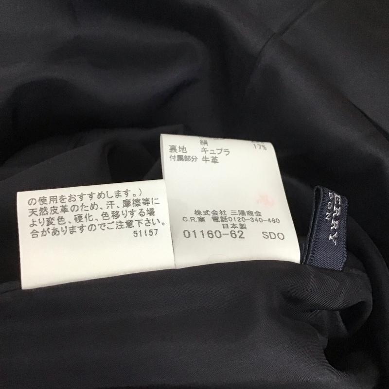 バーバリーロンドン Burberry London ワンピース ひざ丈スカート FMG18-037-28 ノースリーブ ベルト付き 44 チェック 黒 / ブラック / レディース USED 古着 中古 10112958