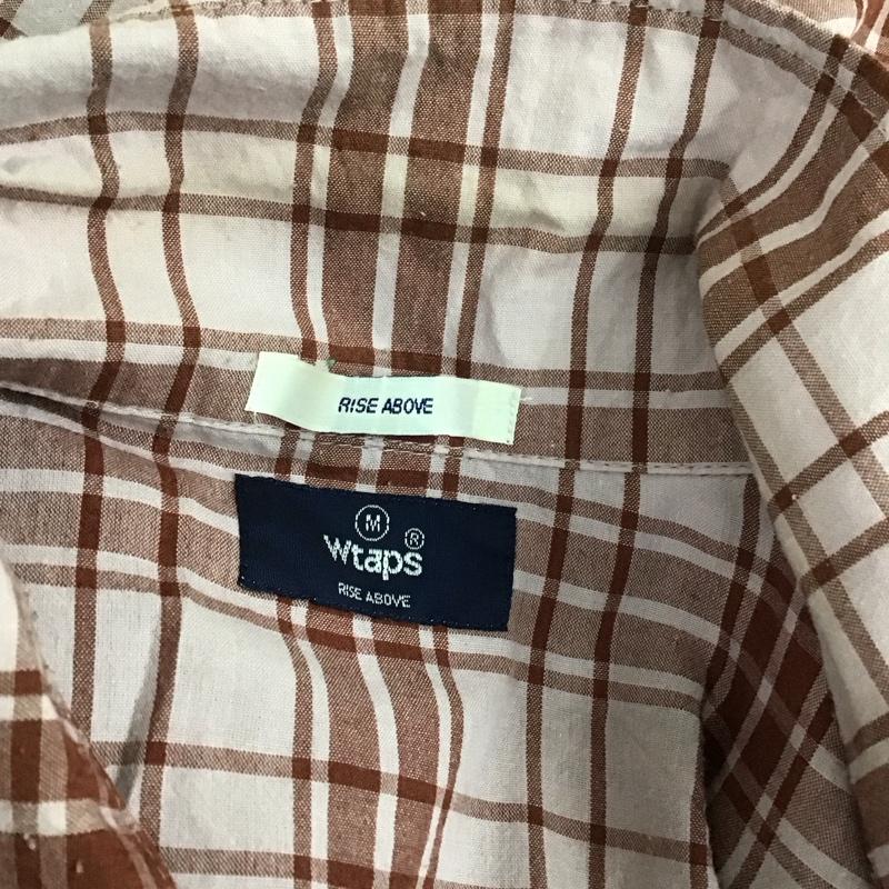 ダブルタップス WTAPS シャツ、ブラウス 長袖 長袖シャツ カラーシャツ ポケットシャツ 長袖カットソー チェックシャツ M チェック マルチカラー / マルチカラー / メンズ USED 古着 中古 10114715