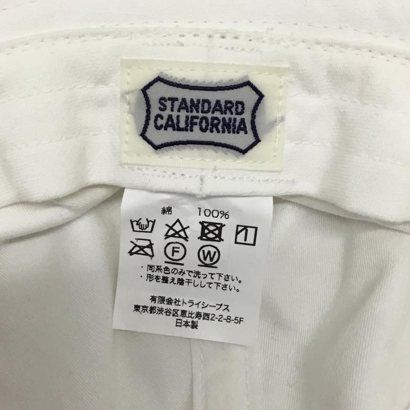 スタンダード カリフォルニア STANDARD CALIFORNIA 帽子 ハット ボールハット 無地 白 / ホワイト / メンズ USED 古着 中古 10113975