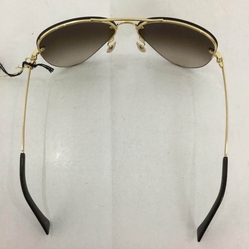 レイバン Ray-Ban めがね・サングラス サングラス RB3449 ティアドロップ 箱有 グラデーション ロゴ、文字 金 / ゴールド / メンズ USED 古着 中古 10126006