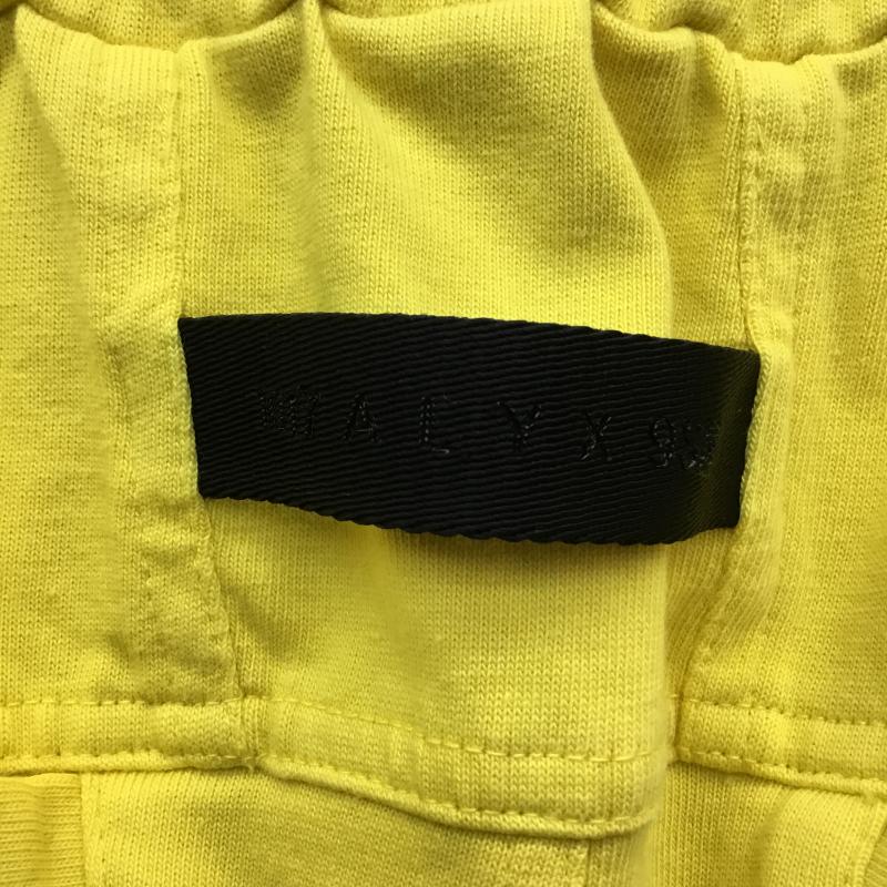 アリクス ALYX パンツ キュロット 1017 ALYX 9SM Technical Operative Pants M 無地 黄 / イエロー / X 黒 / ブラック /  メンズ USED 古着 中古 10123116