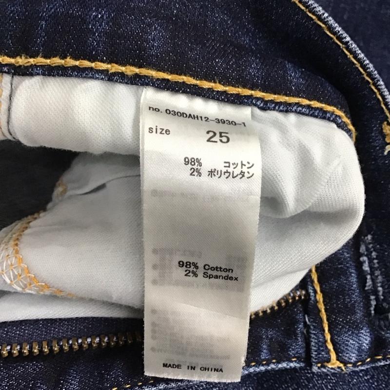 スライジーンズ SLY JEANS パンツ デニム、ジーンズ 030dah12-3930-1 LycraHWC PFLAREPTA デニムパンツ スリムパンツ 無地 インディゴ / インディゴ / レディース USED 古着 中古 10136762