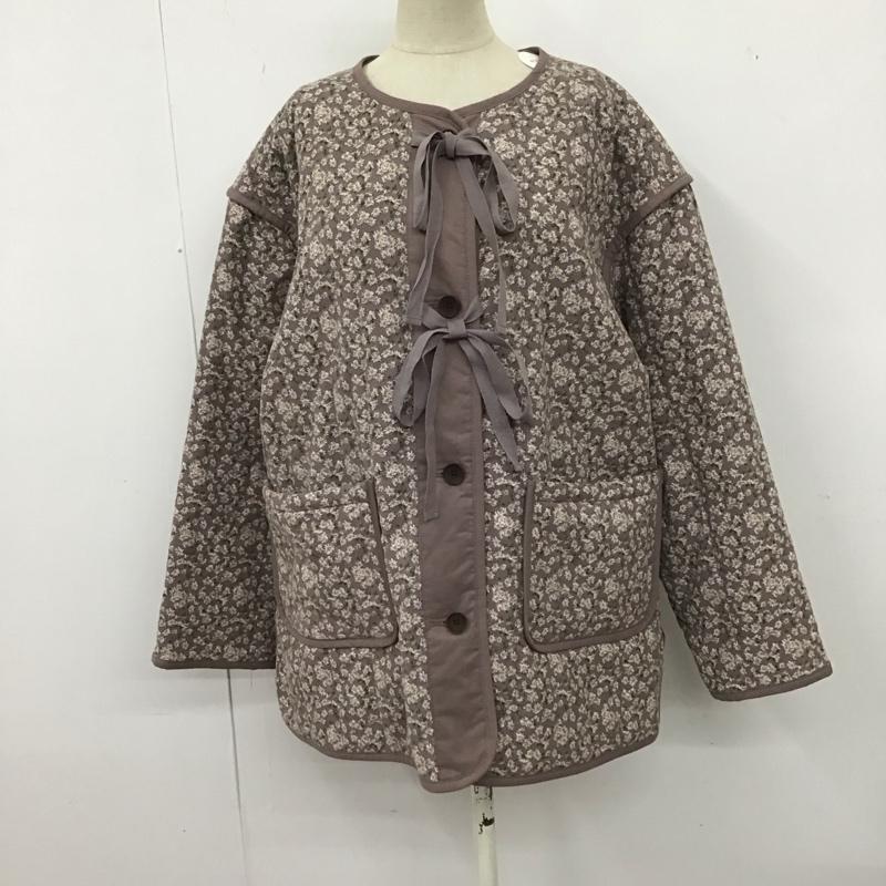 サマンサモスモス Samansa Mos2 ジャケット、上着 ジャケット、ブレザー コーデュロイキルトジャケット タグ付 FREE 総柄 X 花柄 マルチカラー / マルチカラー / レディース USED 古着 中古 10123573
