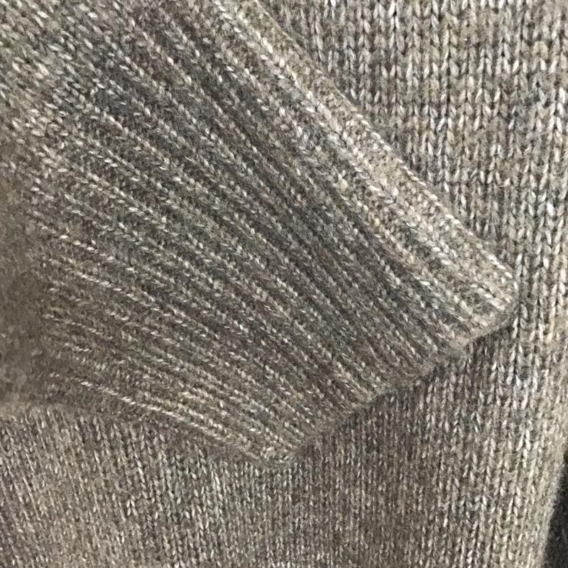 ザラ ZARA ニット、セーター 長袖 S 無地 茶 / ブラウン / レディース USED 古着 中古 10132855
