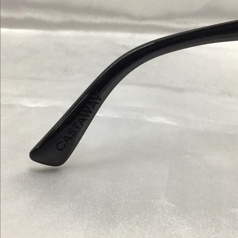 ボンジッパー VONZIPPER めがね・サングラス サングラス VP3 TRI-MOTION CASTAWAY ロゴ、文字 黒 / ブラック / メンズ USED 古着 中古 10115451