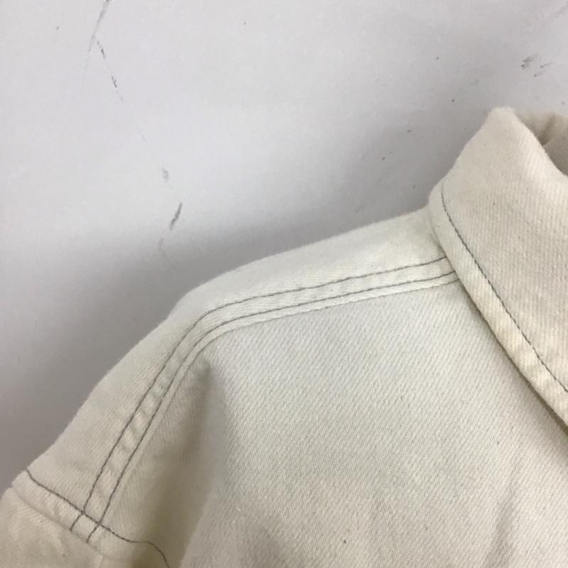 リーバイスレッド Levi s RED シャツ、ブラウス 長袖 長袖シャツ カラーシャツ 長袖カットソー 無地シャツ XS 無地 白 / ホワイト / レディース USED 古着 中古 10119448