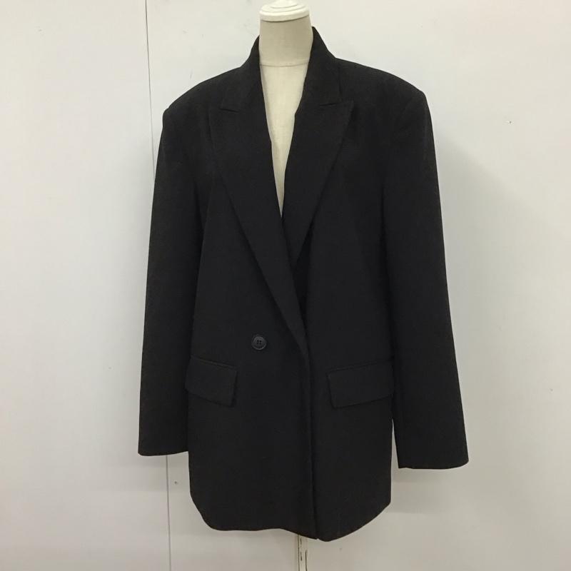 ザラ ZARA ジャケット、上着 ジャケット、ブレザー 2753 732 800 オーバーサイズ テーラード XS 無地 黒 / ブラック / レディース USED 古着 中古 10117382