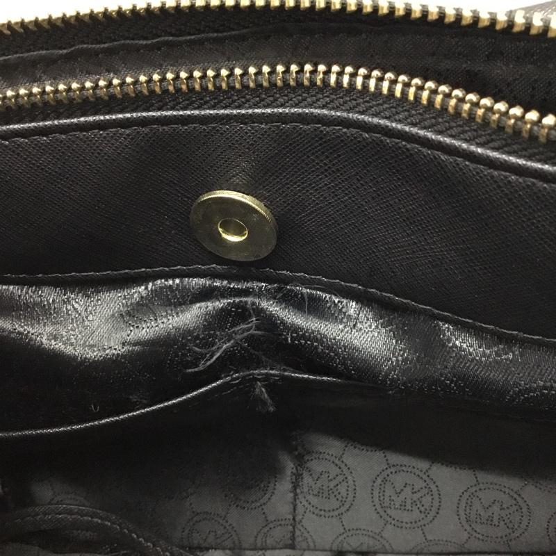 マイケルコース MICHAEL KORS ハンドバッグ ハンドバッグ ロゴ、文字 黒 / ブラック / レディース USED 古着 中古 10119658