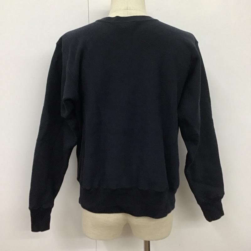 チャンピオン Champion トレーナー 長袖 L 無地 紺 / ネイビー / メンズ USED 古着 中古 10107908