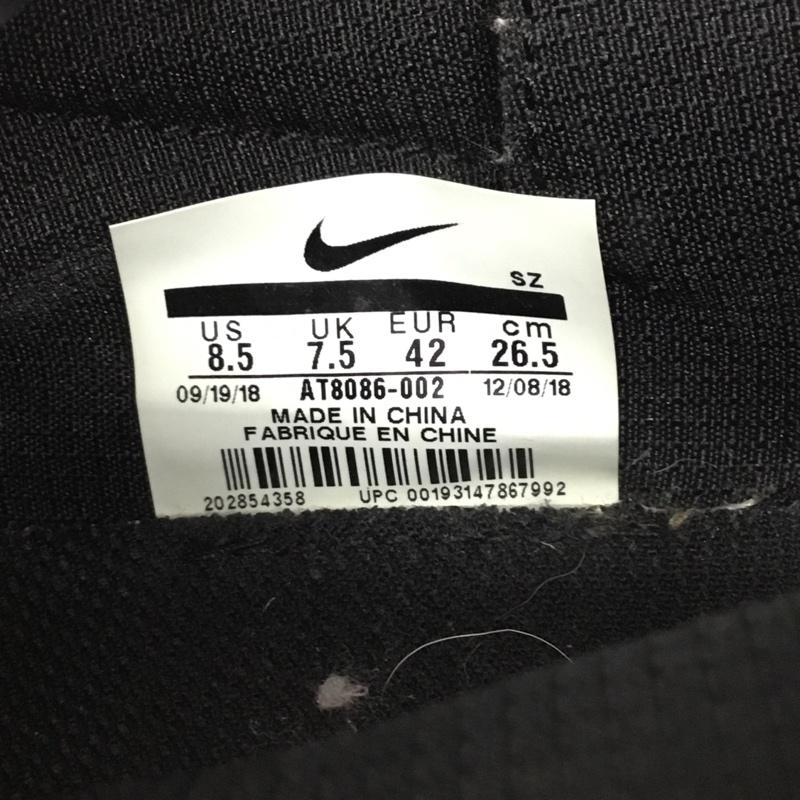 ナイキ NIKE スニーカー スニーカー AT8086-002 AIR FEAR OF GOD MOC 26.5cm 26.5cm ロゴ、文字 黒 / ブラック / メンズ USED 古着 中古 10115048