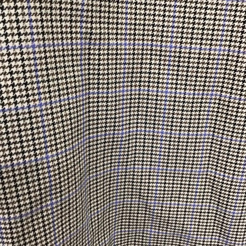ザラベーシック ZARA BASIC カットソー 長袖 3564 057 756 パールボタン XS チェック ベージュ / ベージュ / X 茶 / ブラウン / X 黒 / ブラック / X 紫 / パープル / レディース USED 古着 中古 10120396