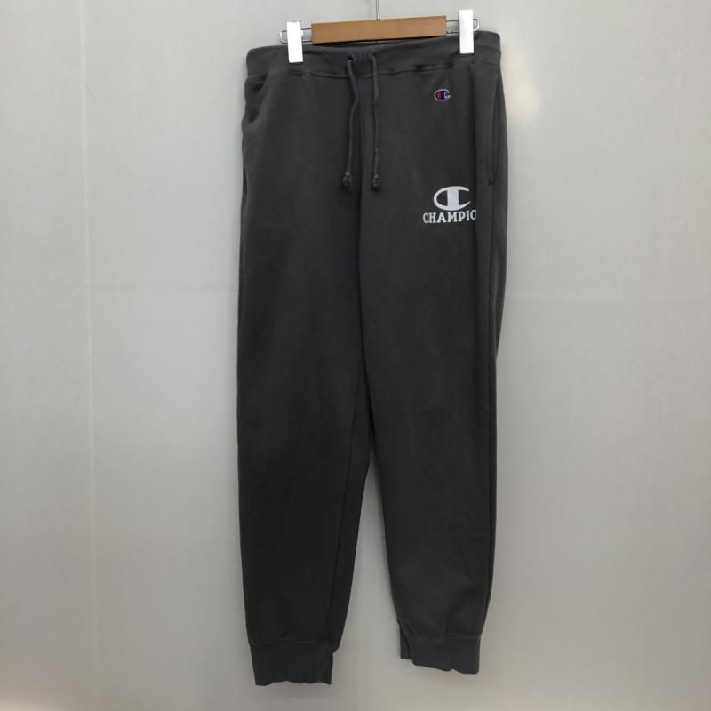 チャンピオン Champion パンツ ワークパンツ、ペインターパンツ スウェットパンツ C8-A224 L ロゴ、文字 灰 / グレー / メンズ USED 古着 中古 10136373