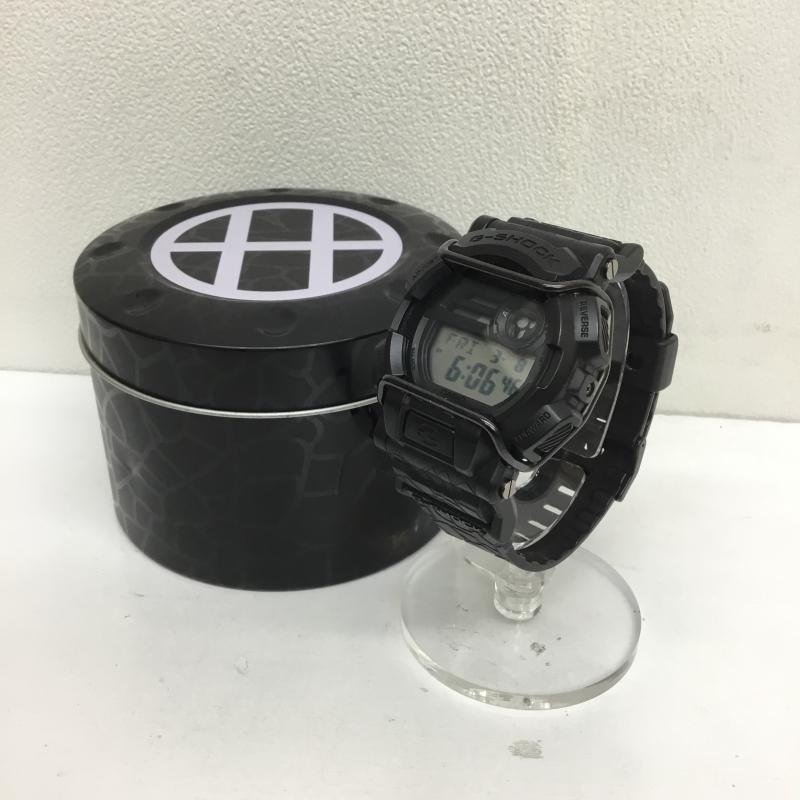 ジーショック G-SHOCK 腕時計 デジタル HUF ハフ GD-400HUF-1JR 黒 / ブラック / メンズ USED 古着 中古 10107084
