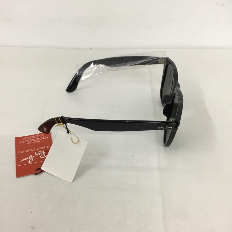 レイバン Ray-Ban めがね・サングラス サングラス RB2140-F WAYFARER カラーレンズ ケース付き ロゴ、文字 黒 / ブラック / メンズ USED 古着 中古 10129408