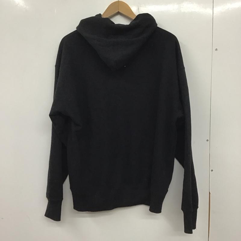 ザノースフェイス THE NORTH FACE パーカー 長袖 nt12535 長袖パーカー スウェット プルオーバー L ロゴ、文字 黒 / ブラック / メンズ USED 古着 中古 10138454