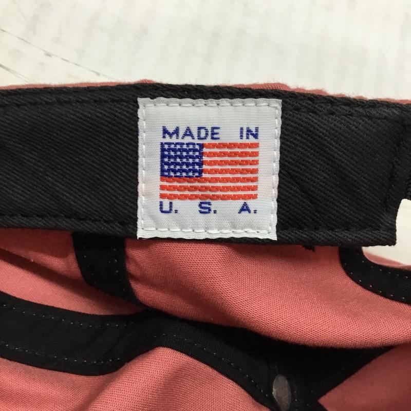 オンリーニューヨーク ONLY NY 帽子 キャップ ロゴ、文字 桃 / ピンク / メンズ USED 古着 中古 10122327