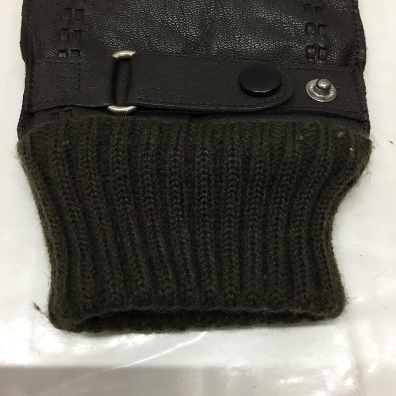 ビームス BEAMS ファッション小物 手袋 無地 ダークブラウン / ダークブラウン / メンズ USED 古着 中古 10116895