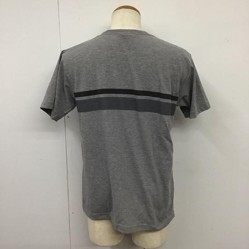 ザノースフェイス THE NORTH FACE Tシャツ 半袖 NT31702 クルーネック L ロゴ、文字 灰 / グレー / メンズ USED 古着 中古 10115599