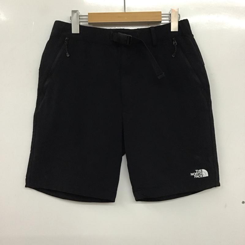 ザノースフェイス THE NORTH FACE パンツ ショートパンツ nb41812 バーブショーツ ハーフパンツ スポーツウェア M 無地 黒 / ブラック / メンズ USED 古着 中古 10135729