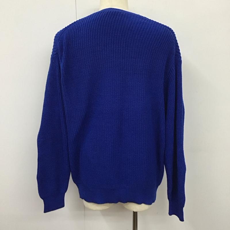 シュプリーム Supreme ニット、セーター 長袖 23FW スモールボックスロゴセーターロイヤルブルー 長袖ニットカットソー L ロゴ、文字 青 / ブルー / メンズ USED 古着 中古 10115364