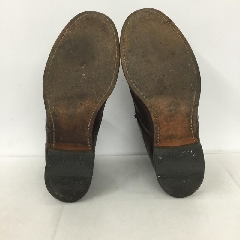 ウルウ゛ァリン WOLVERINE ブーツ ショートブーツ 1000MILE BOOTS W05301 ロゴ、文字 茶 / ブラウン / メンズ USED 古着 中古 10133903