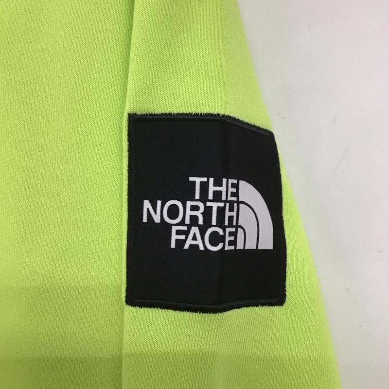 ザノースフェイス THE NORTH FACE パーカー 長袖 nt12231 SQUARELOGOFULLZIP スクエアロゴフルジップ ジップアップパーカ M ロゴ、文字 緑 / グリーン / メンズ USED 古着 中古 10133260