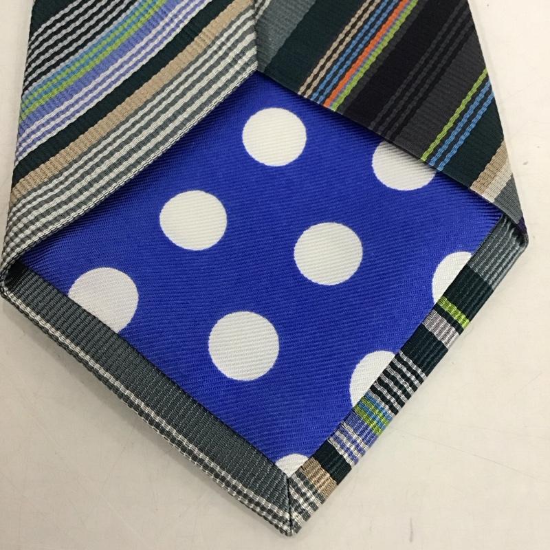 ポールスミス Paul Smith ネクタイ ネクタイ シルク ストライプ マルチカラー / マルチカラー / メンズ USED 古着 中古 10135317