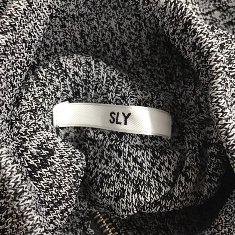 スライ SLY タンクトップ タンクトップ 030gsl70-4450 HALF ZIP KNIT トップス FREE 黒 / ブラック / レディース USED 古着 中古 10119783