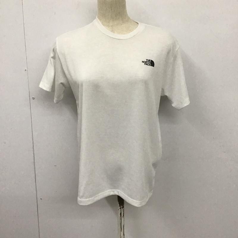 ザノースフェイス THE NORTH FACE Tシャツ 半袖 M プリント 白 / ホワイト / レディース USED 古着 中古 10128367