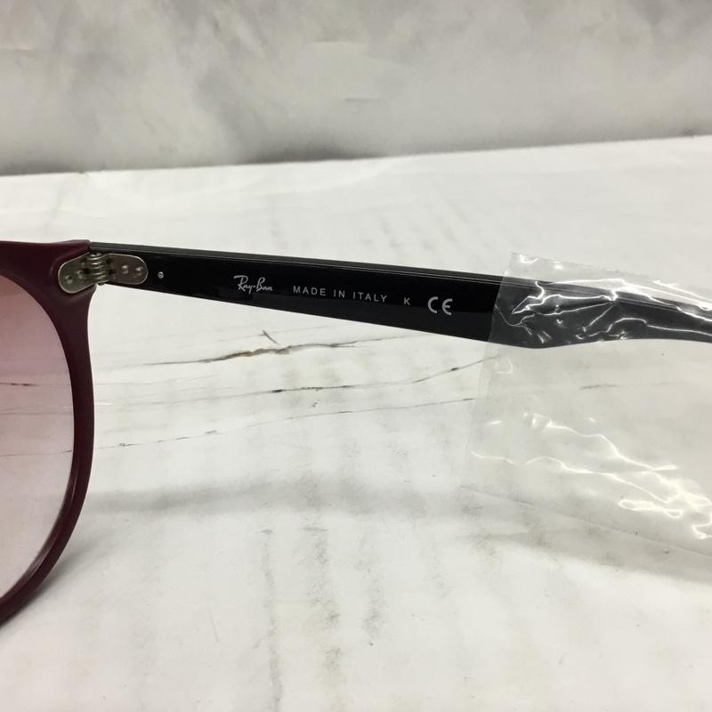 レイバン Ray-Ban めがね・サングラス サングラス RB4380-N-F 6418 0T ロゴ、文字 黒 / ブラック / X 紫 / パープル / メンズ USED 古着 中古 10111053