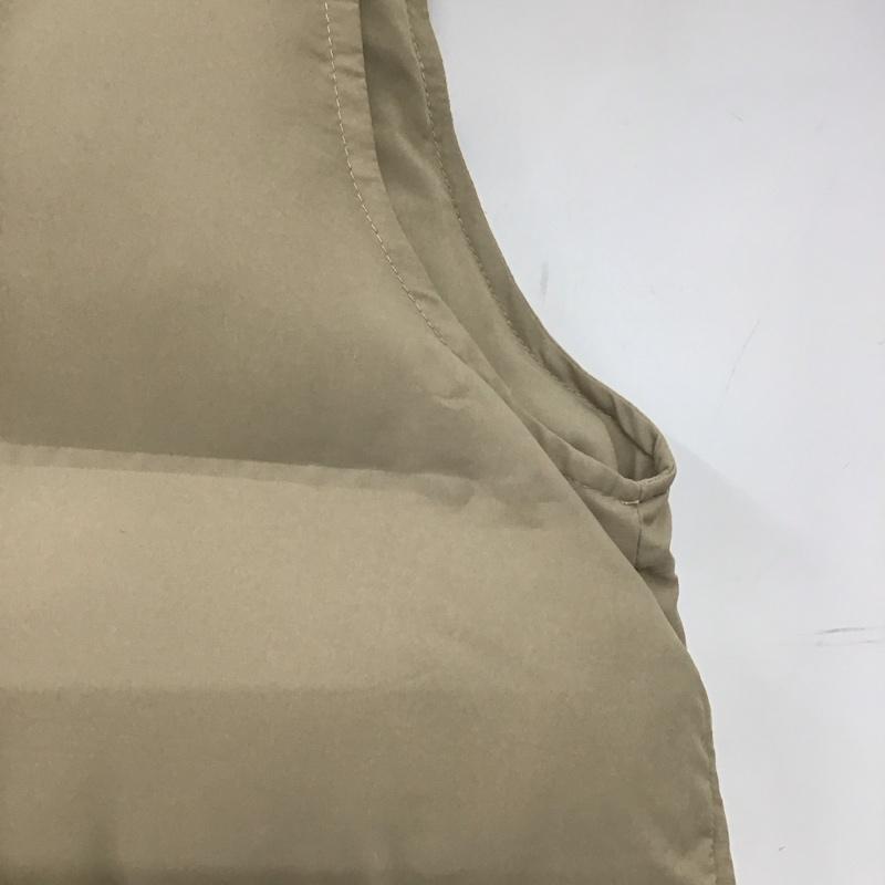 ザラ ZARA ベスト ベスト 3046 241 706 中綿 フード ロング丈 タグ付き L 無地 ベージュ / ベージュ / レディース USED 古着 中古 10138928