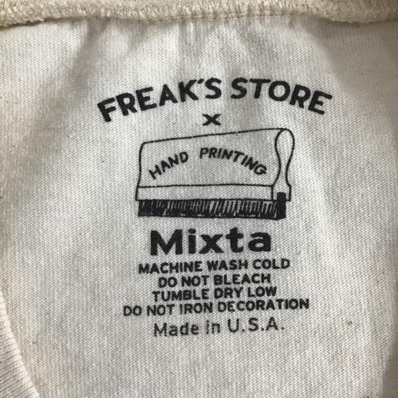 フリークスストア FREAK S STORE Tシャツ 半袖 プリントTシャツ S プリント ベージュ / ベージュ / レディース USED 古着 中古 10105816