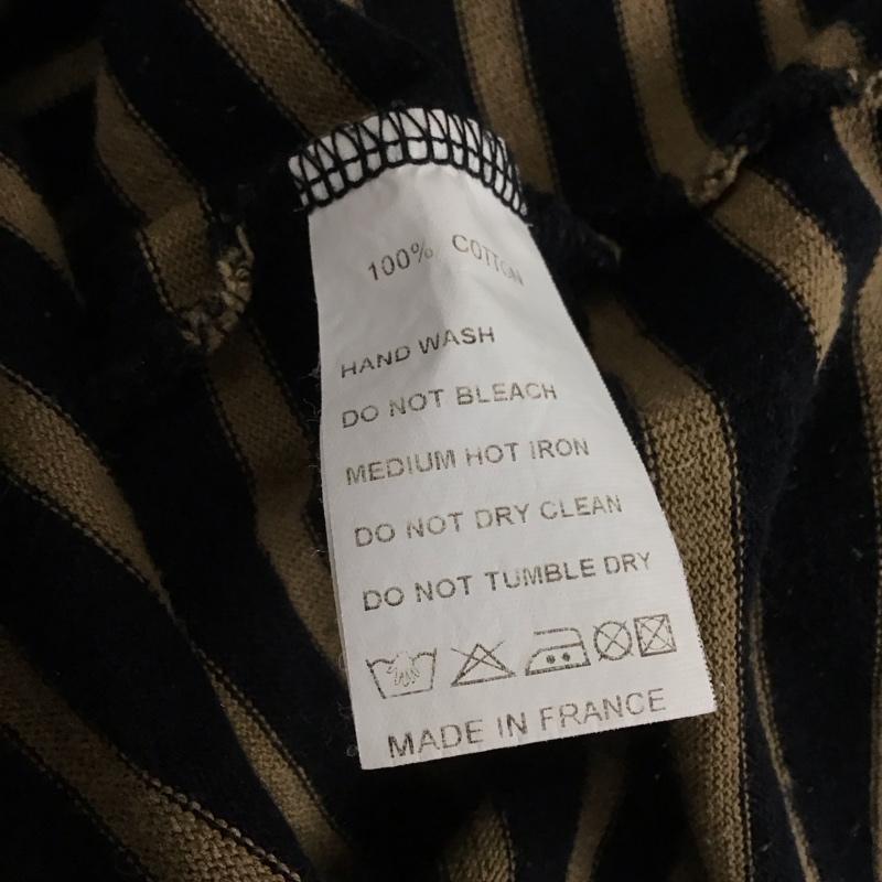 オーシバル ORCIVAL カットソー 長袖 長袖カットソー ボーダープリントカットソー ボーダー柄 黒 / ブラック / レディース USED 古着 中古 10145125