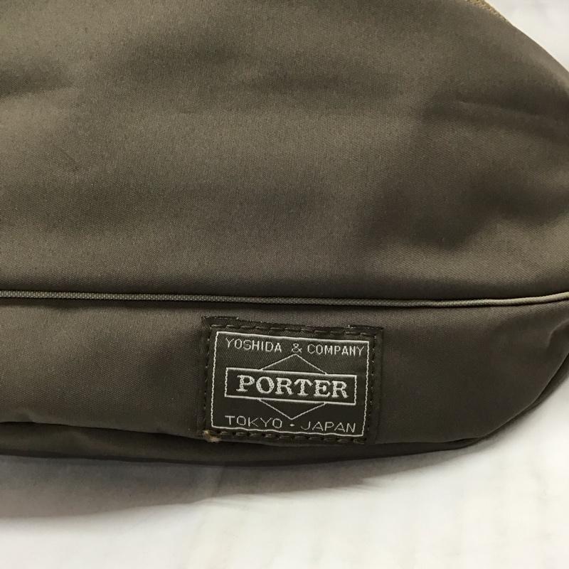 ポーター PORTER ボディバッグ ボディバッグ ウエストバッグ ロゴ、文字 茶 / ブラウン / メンズ USED 古着 中古 10115848