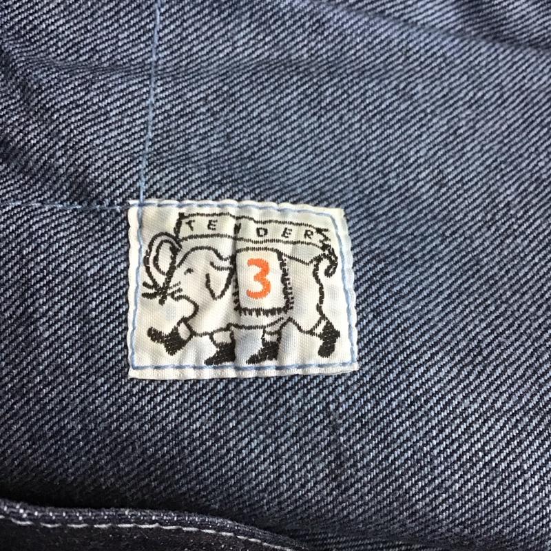 古着 USED パンツ デニム、ジーンズ TENDER Co テンダー 後染め セルビッチ 3 無地 インディゴ / インディゴ / メンズ USED 古着 中古 10107752