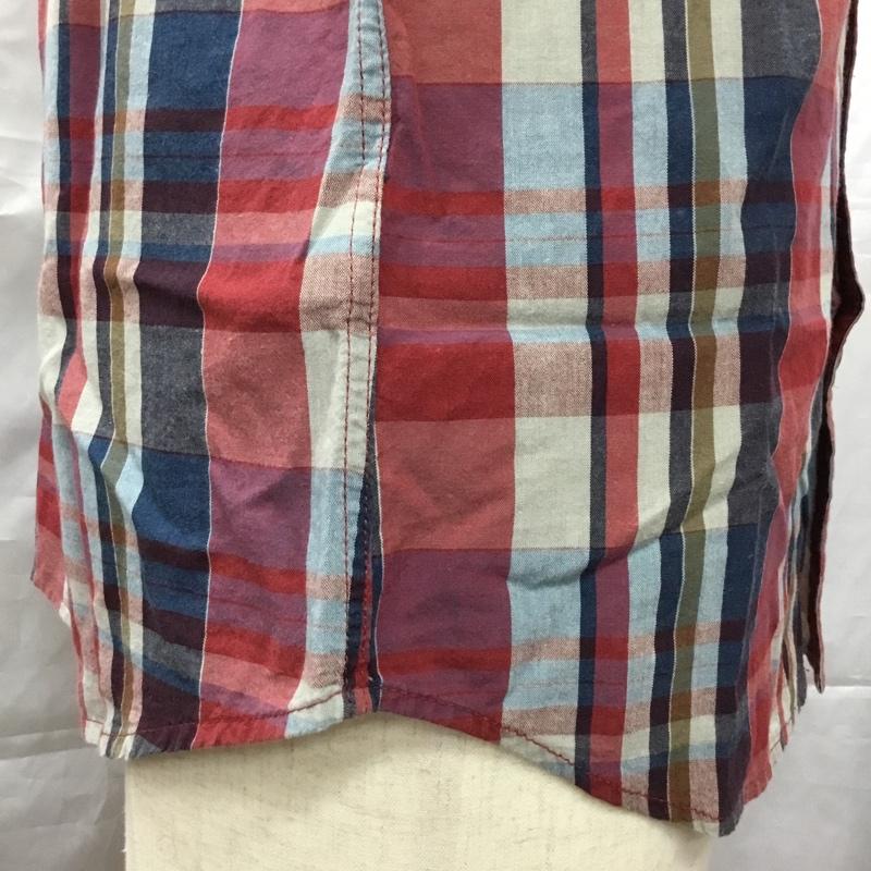 エディーバウアー Eddie Bauer シャツ、ブラウス 半袖 半袖シャツ カラーシャツ 半袖カットソー チェックシャツ S チェック マルチカラー / マルチカラー /  メンズ USED 古着 中古 10113541