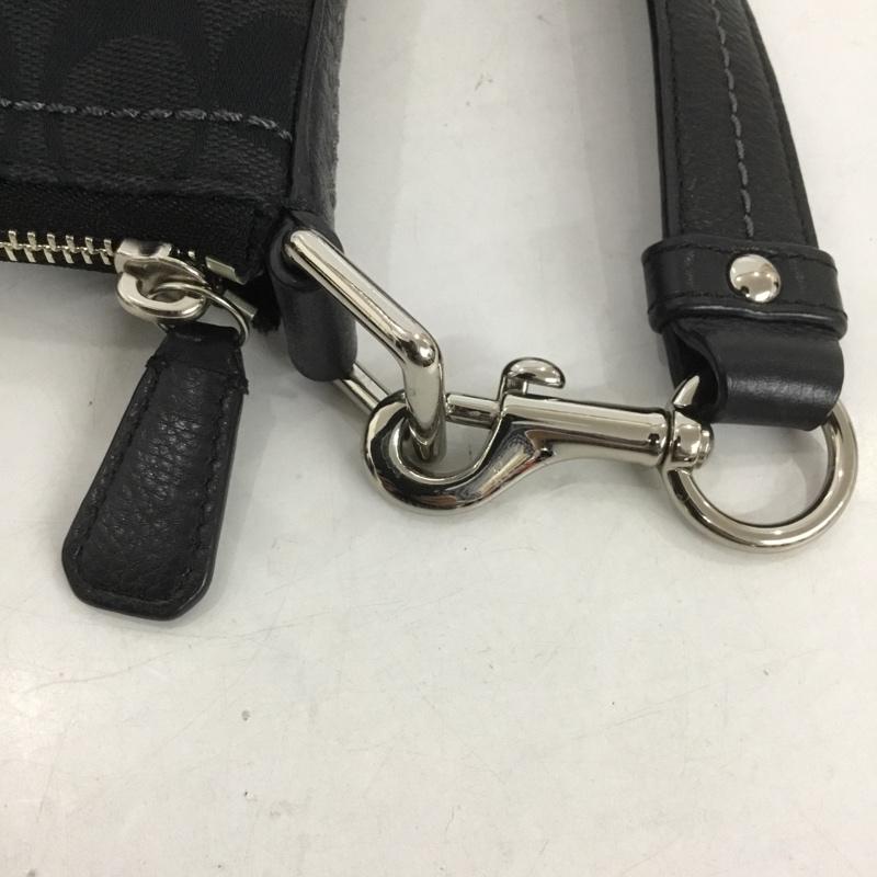 コーチ COACH ショルダーバッグ ショルダーバッグ F24028 ロゴ、文字 黒 / ブラック / レディース USED 古着 中古 10134314