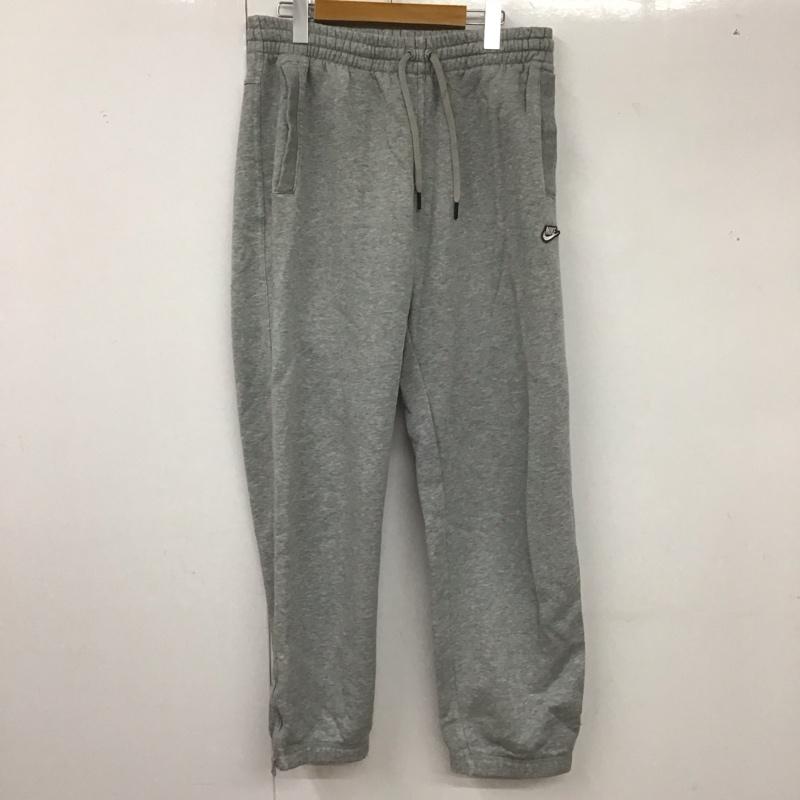 ナイキ NIKE ボトムス ボトムス スウェットパンツ L 無地 灰 / グレー / メンズ USED 古着 中古 10126404