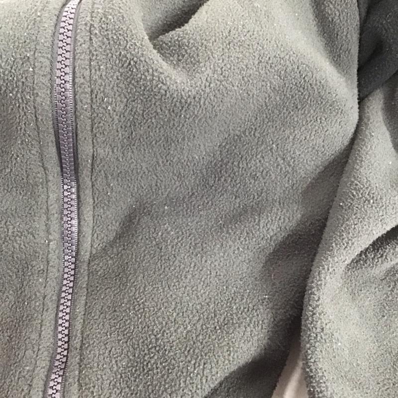 ザノースフェイス THE NORTH FACE ジャケット、上着 ジャケット、ブレザー ジップアップフリースジャケット アウター 長袖ジャケット M ロゴ、文字 黒 / ブラック / X 灰 / グレー / メンズ USED 古着 中古 10136804