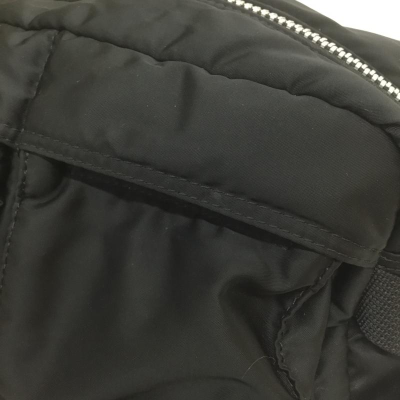 ポーター PORTER ウエストバッグ ウエストバッグ タンカー ウエストバッグ ロゴ、文字 黒 / ブラック / メンズ USED 古着 中古 10108213